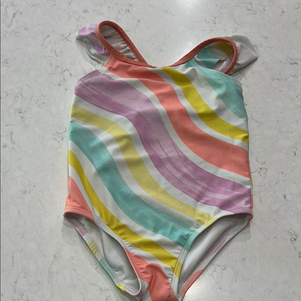 Carter's Pink and Orange One Piece Swimwear